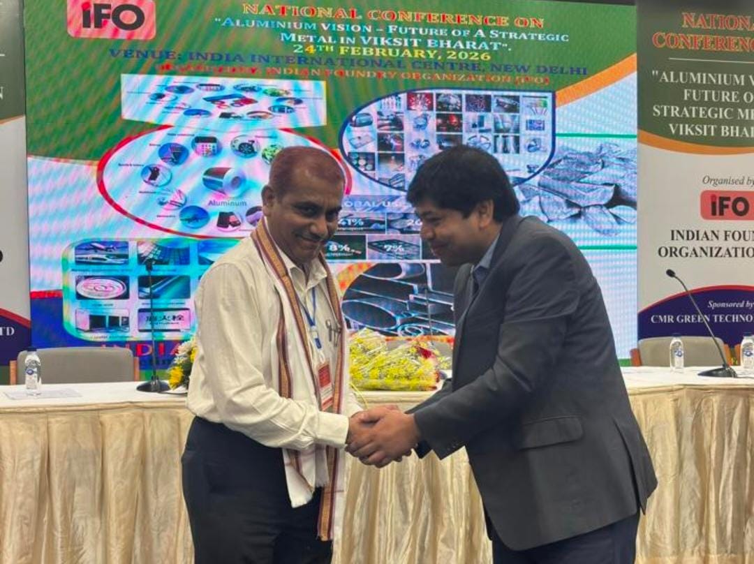Felicitations from Indian Foundry Organisation